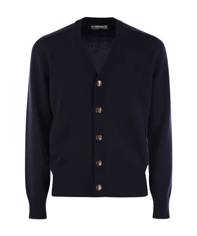 BRUNELLO CUCINELLI BRUNELLO CUCINELLI V-NECK BUTTON-UP CARDIGAN