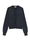 Brunello Cucinelli Cashmere Cardigan In Blue