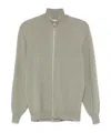 Brunello Cucinelli Cashmere Cardigan In Gray