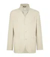 Brunello Cucinelli Cashmere Coat In Beige