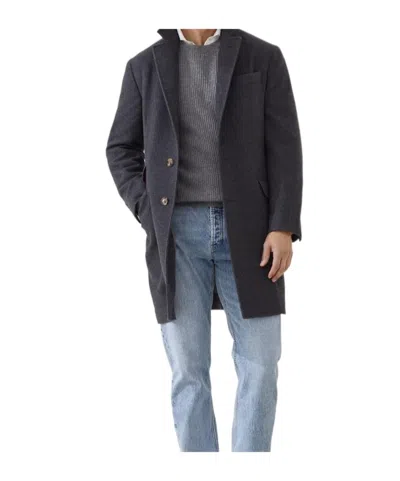 Brunello Cucinelli Cashmere Coat In Black