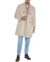 Brunello Cucinelli Cashmere Coat In Multi