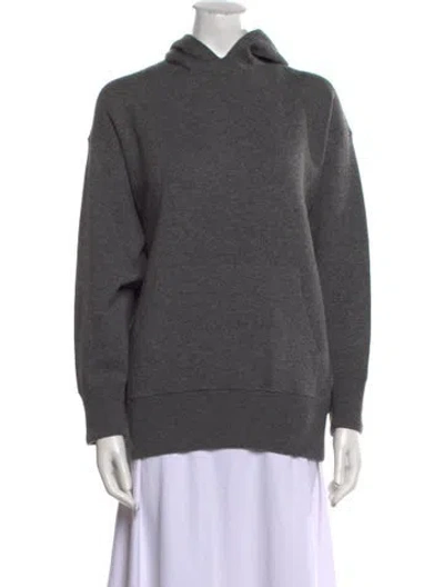 Pre-owned Brunello Cucinelli Cashmere Cowl Neck Sweater In Gray