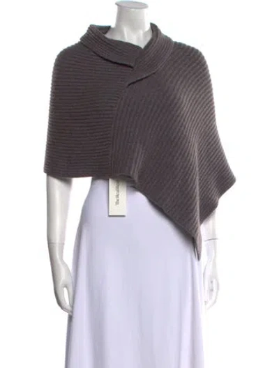 Pre-owned Brunello Cucinelli Cashmere Cowl Neck Sweater In Gray