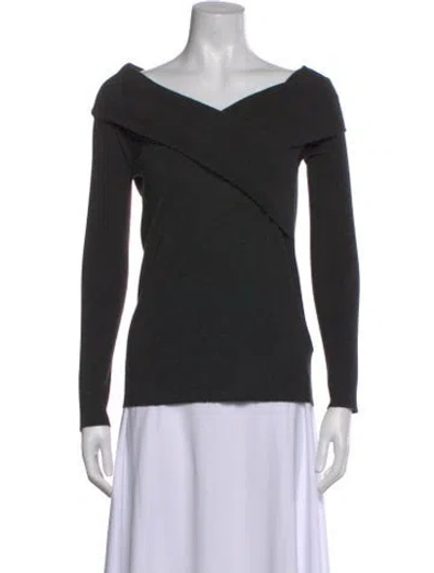 Pre-owned Brunello Cucinelli Cashmere Cowl Neck Sweater In Gray