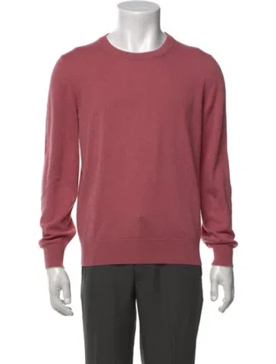 Pre-owned Brunello Cucinelli Cashmere Crew Neck Pullover In Pink