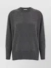 Brunello Cucinelli Monile Cashmere Sweater Sweaters And Cardigans Gray In Gray