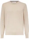 Brunello Cucinelli Cashmere Crew Neck Sweater