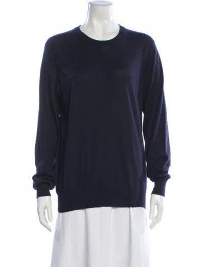 Pre-owned Brunello Cucinelli Cashmere Crew Neck Sweater In Black