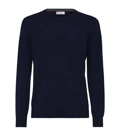 BRUNELLO CUCINELLI CASHMERE CREW-NECK SWEATER