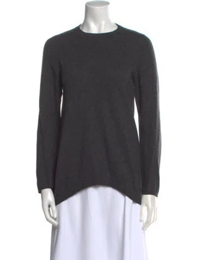 Pre-owned Brunello Cucinelli Cashmere Crew Neck Sweater In Gray
