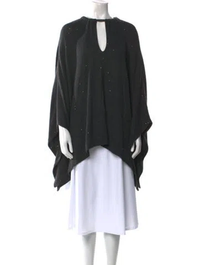 Pre-owned Brunello Cucinelli Cashmere Crew Neck Sweater In Gray