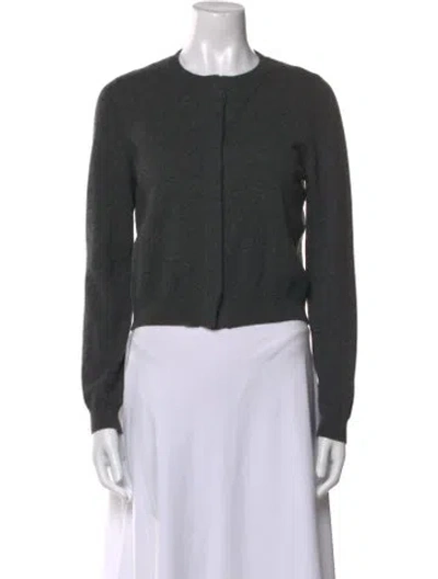Pre-owned Brunello Cucinelli Cashmere Crew Neck Sweater In Gray