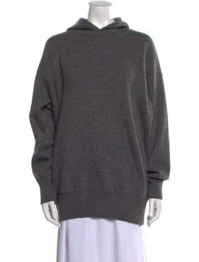 Pre-owned Brunello Cucinelli Cashmere Crew Neck Sweater In Gray