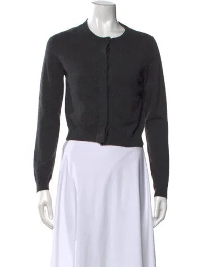 Pre-owned Brunello Cucinelli Cashmere Crew Neck Sweater In Gray