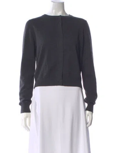 Pre-owned Brunello Cucinelli Cashmere Crew Neck Sweater In Gray