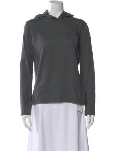 Pre-owned Brunello Cucinelli Cashmere Crew Neck Sweater In Gray