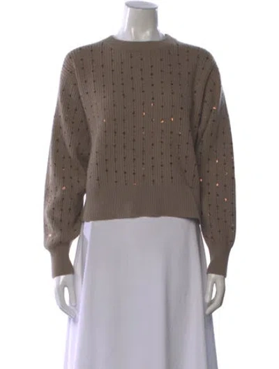 Pre-owned Brunello Cucinelli Cashmere Crew Neck Sweater In Multi