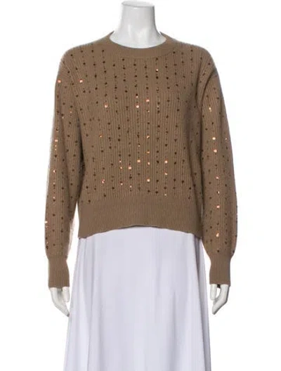 Pre-owned Brunello Cucinelli Cashmere Crew Neck Sweater In Multi