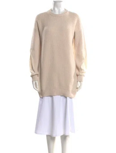 Pre-owned Brunello Cucinelli Cashmere Crew Neck Sweater In Neutral