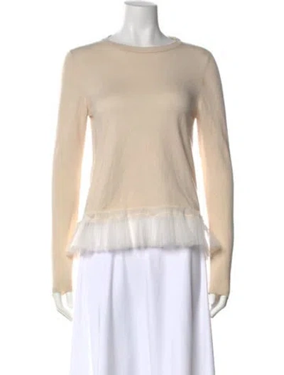 Pre-owned Brunello Cucinelli Cashmere Crew Neck Sweater In Neutral