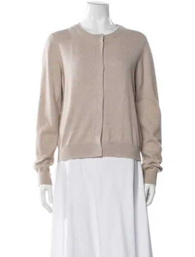 Pre-owned Brunello Cucinelli Cashmere Crew Neck Sweater In Neutral