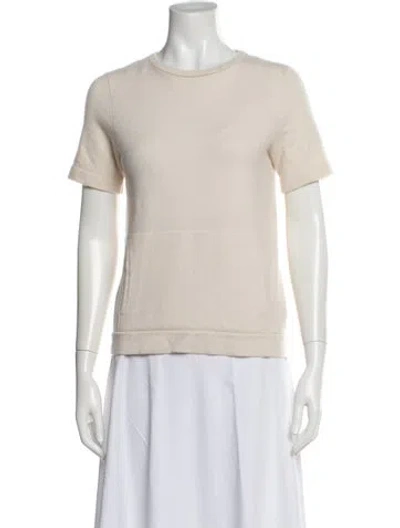 Pre-owned Brunello Cucinelli Cashmere Crew Neck Sweater In Neutral