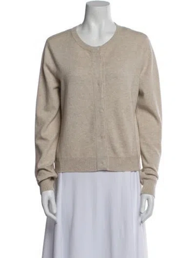 Pre-owned Brunello Cucinelli Cashmere Crew Neck Sweater In Neutral