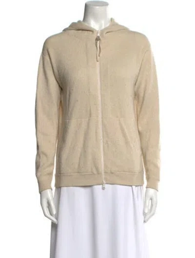Pre-owned Brunello Cucinelli Cashmere Crew Neck Sweater In Neutral