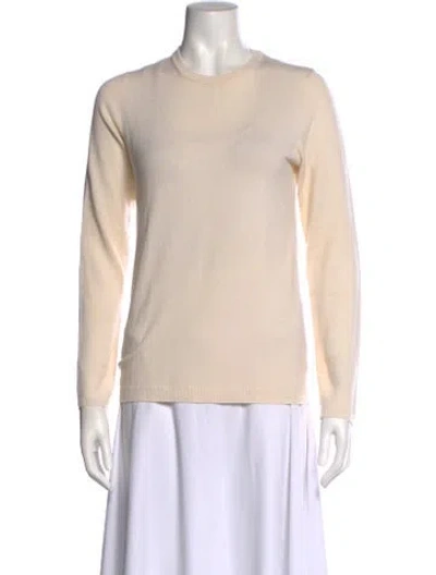 Pre-owned Brunello Cucinelli Cashmere Crew Neck Sweater In Neutral