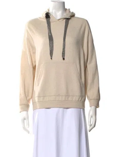 Pre-owned Brunello Cucinelli Cashmere Crew Neck Sweater In Neutral