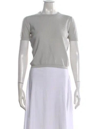 Pre-owned Brunello Cucinelli Cashmere Crew Neck Sweater In Neutral