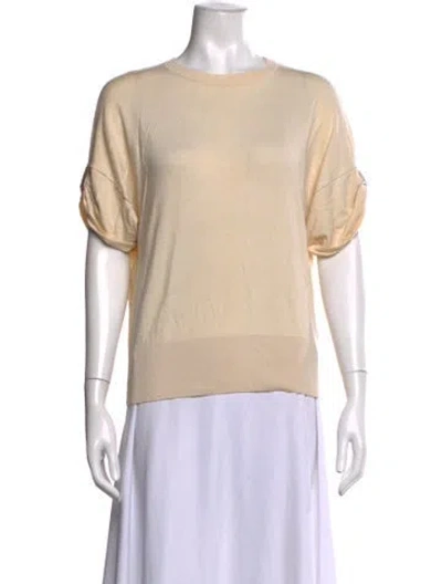 Pre-owned Brunello Cucinelli Cashmere Crew Neck Sweater In Neutral
