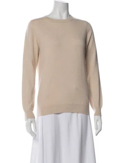 Pre-owned Brunello Cucinelli Cashmere Crew Neck Sweater In Neutral