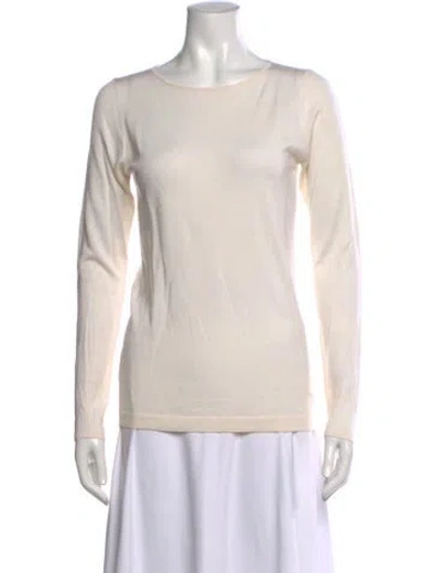 Pre-owned Brunello Cucinelli Cashmere Crew Neck Sweater In Neutral