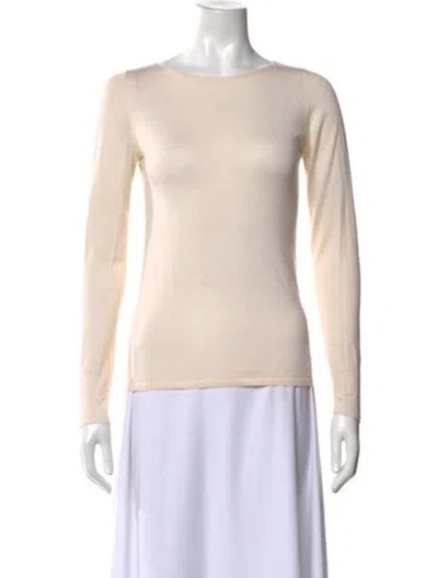 Pre-owned Brunello Cucinelli Cashmere Crew Neck Sweater In Neutral