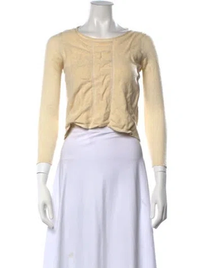 Pre-owned Brunello Cucinelli Cashmere Crew Neck Sweater In Neutrals