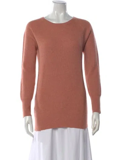 Pre-owned Brunello Cucinelli Cashmere Crew Neck Sweater In Pink