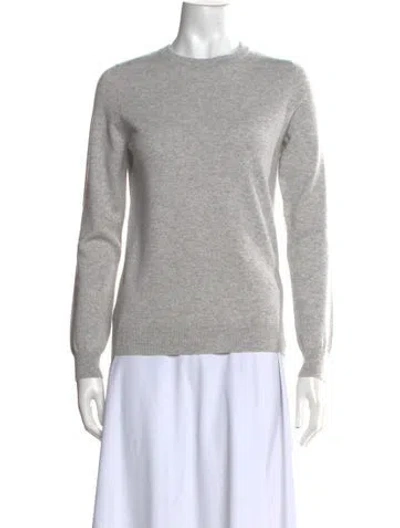 Pre-owned Brunello Cucinelli Cashmere Crew Neck Sweater W/ Tags In Gray