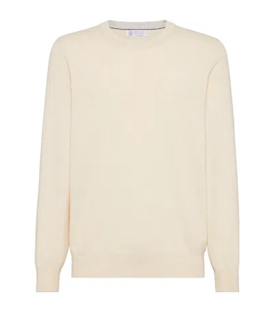BRUNELLO CUCINELLI CASHMERE CREW-NECK SWEATER