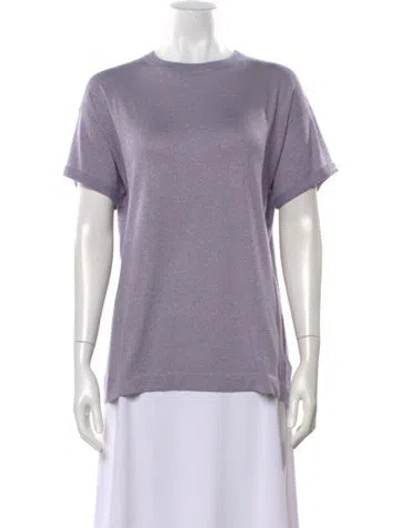 Pre-owned Brunello Cucinelli Cashmere Crew Neck T-shirt W/ Tags