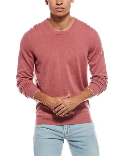 Brunello Cucinelli Cashmere Crewneck Sweater In Pink