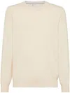 Brunello Cucinelli Men's Lightweight Cotton Sweater