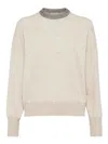 BRUNELLO CUCINELLI CASHMERE CREWNECK SWEATER