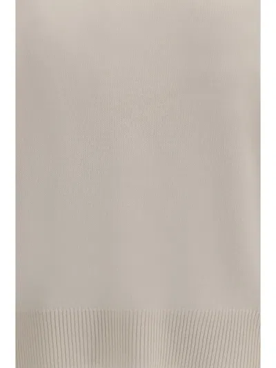 Brunello Cucinelli Cashmere Crew-neck Sweater In Neutral