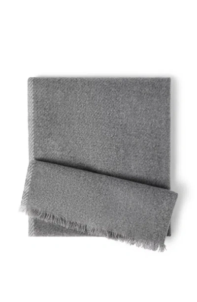 Brunello Cucinelli Cashmere Diagonal Scarf In Pattern