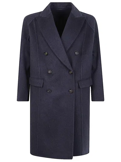 BRUNELLO CUCINELLI BRUNELLO CUCINELLI CASHMERE DOUBLE-BREASTED COAT