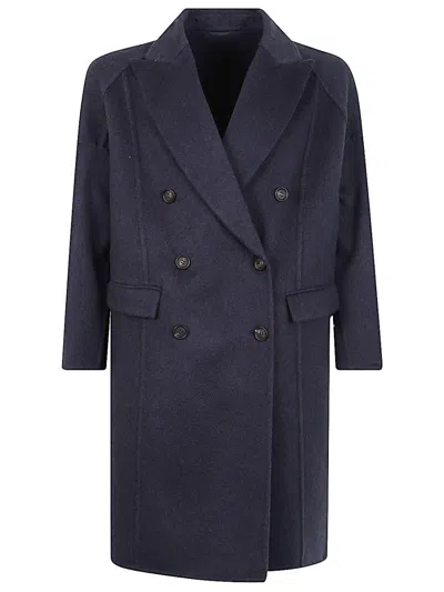 BRUNELLO CUCINELLI BRUNELLO CUCINELLI CASHMERE DOUBLE-BREASTED COAT