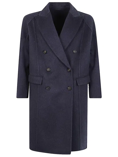 BRUNELLO CUCINELLI BRUNELLO CUCINELLI CASHMERE DOUBLE-BREASTED COAT