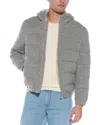 Brunello Cucinelli Quilted Hooded Down Jacket In Multi